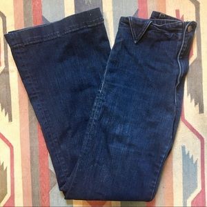 Grey Antics high-waisted, wide-leg sailor pant